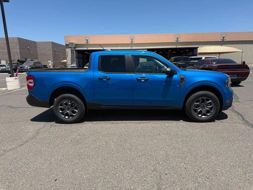 Blue 2026 Ford Maverick XLT