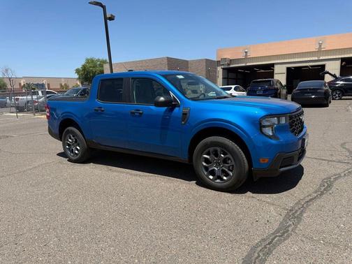 Blue 2026 Ford Maverick XLT