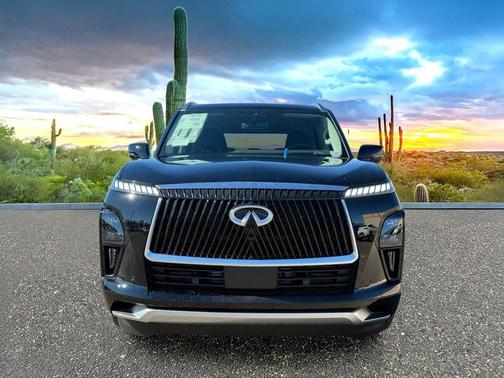 Black Obsidian 2026 INFINITI QX80 Luxe