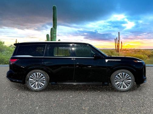 Black Obsidian 2026 INFINITI QX80 Luxe