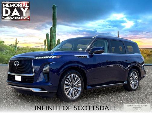 Grand Blue 2025 INFINITI QX80 SENSORY AWD
