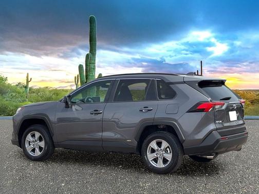 Magnetic Gray 2025 Toyota RAV4 Hybrid LE