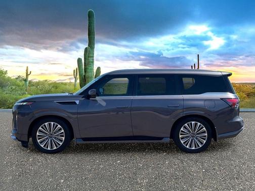 Anthracite Gray 2026 INFINITI QX80 Luxe