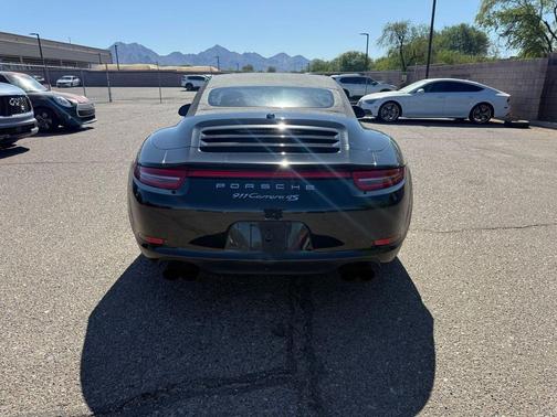 Black 2014 Porsche 911 Carrera 4S Cabriolet