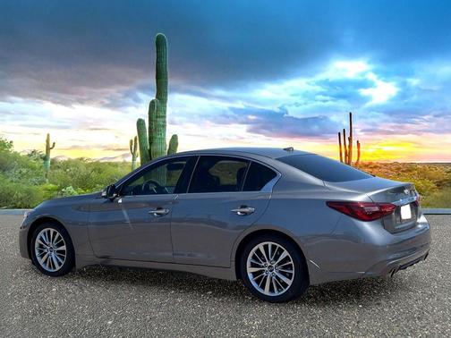 Graphite Shadow 2023 INFINITI Q50 3.0t LUXE