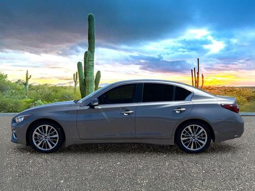 Graphite Shadow 2023 INFINITI Q50 3.0t LUXE