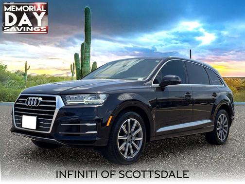 Black 2018 Audi Q7 3.0T Premium Plus