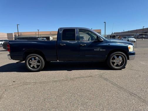 Patriot Blue Pearl 2007 Dodge Ram 1500 SLT Quad Cab