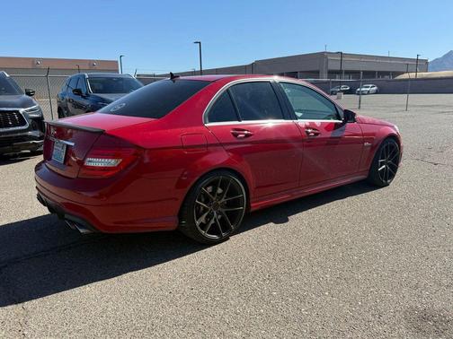 Mars Red 2014 Mercedes-Benz C-Class C 63 AMG