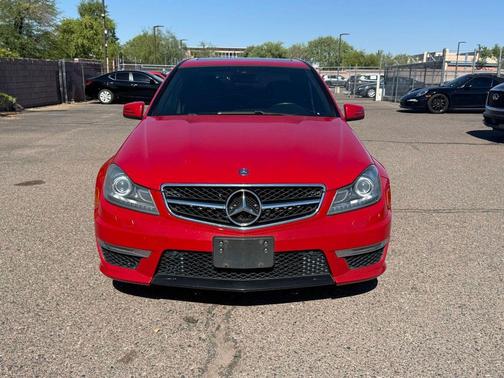 Mars Red 2014 Mercedes-Benz C-Class C 63 AMG