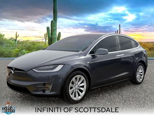 Midnight Silver Metallic 2018 Tesla Model X 75D