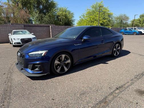 Navarra Blue Metallic 2020 Audi A5 2.0T Premium Plus