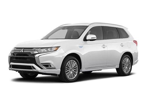 Pearl White 2019 Mitsubishi Outlander PHEV GT