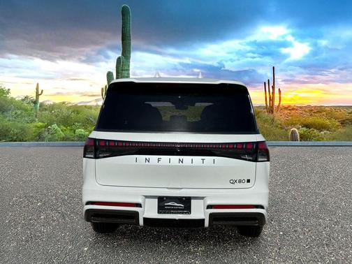 Radiant White 2027 INFINITI QX80 AUTOGRAPH