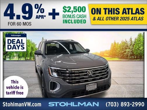 2025 Volkswagen Atlas 2.0T SEL