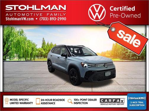 2025 Volkswagen Taos 1.5T SE Black