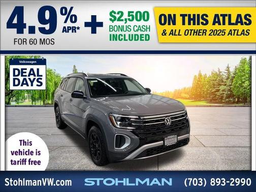 2025 Volkswagen Atlas 2.0T SE