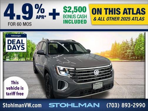 2025 Volkswagen Atlas 2.0T SE w/Technology