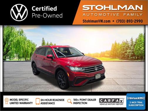Kings Red 2023 Volkswagen Tiguan 2.0T SE
