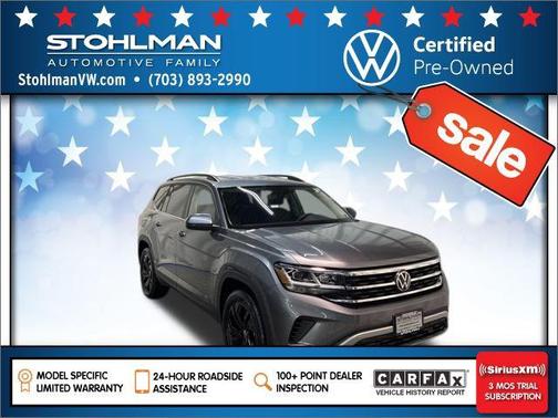 2022 Volkswagen Atlas 3.6L SE w/Technology