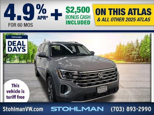 2025 Volkswagen Atlas 2.0T SEL