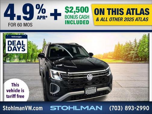 2025 Volkswagen Atlas 2.0T SE