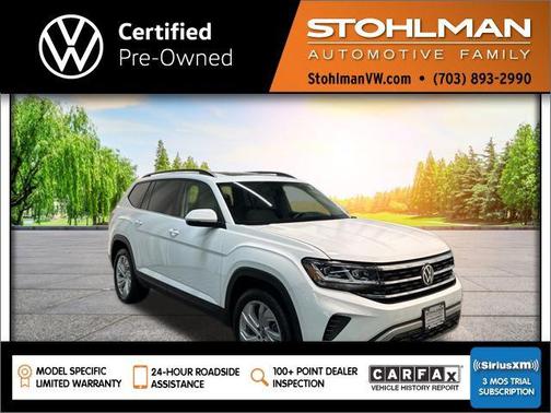 2022 Volkswagen Atlas 3.6L SE w/Technology