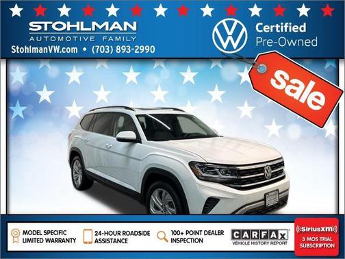 2022 Volkswagen Atlas 3.6L SE w/Technology