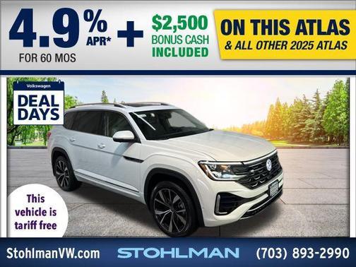 2025 Volkswagen Atlas 2.0T SEL Premium R-Line 4MOTION