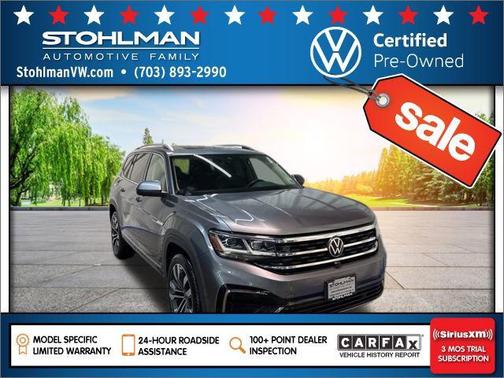 2022 Volkswagen Atlas 3.6L SEL Premium R-Line