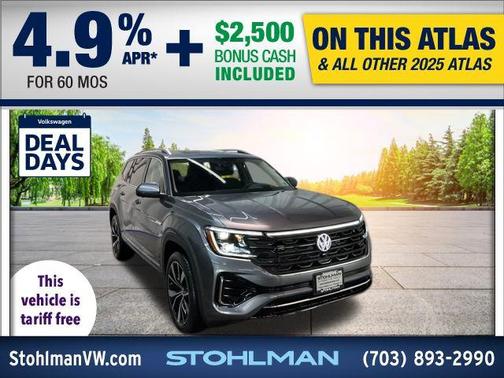 2025 Volkswagen Atlas 2.0T SEL Premium R-Line 4MOTION