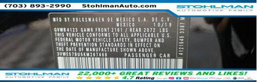 2019 Volkswagen Jetta 1.4T SEL