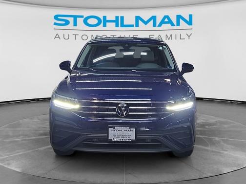 Atlantic Blue 2024 Volkswagen Tiguan 2.0T SE