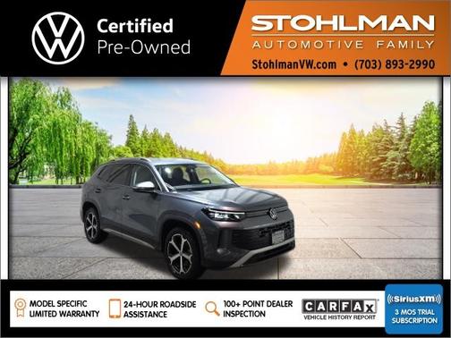 Platinum Gray Metallic 2025 Volkswagen Tiguan 2.0T SE