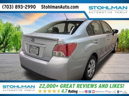 2015 Subaru Impreza 2.0i