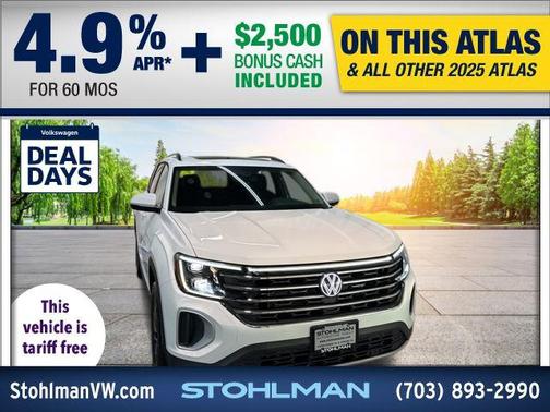 2025 Volkswagen Atlas 2.0T SE w/Technology