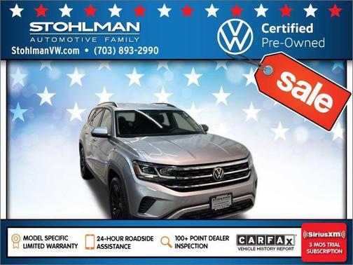 2022 Volkswagen Atlas 3.6L SE w/Technology