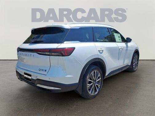 Radiant White 2027 INFINITI QX60 LUXE AWD