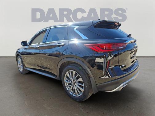 Black Obsidian 2025 INFINITI QX50 Pure AWD