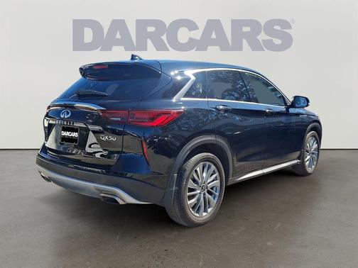 Black Obsidian 2025 INFINITI QX50 Pure AWD