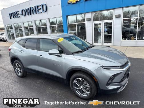 Sterling Gray Metallic 2025 Chevrolet Blazer LT