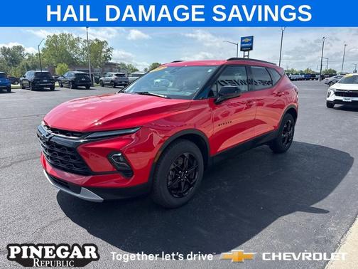 Red 2024 Chevrolet Blazer LT