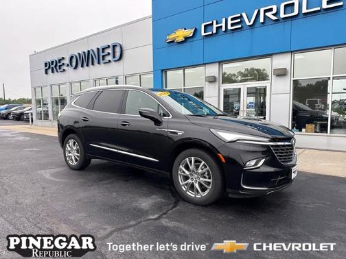 Ebony Twilight Metallic 2023 Buick Enclave Essence