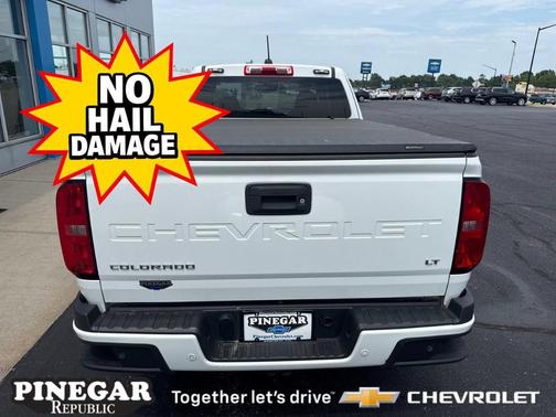 Summit White 2021 Chevrolet Colorado LT