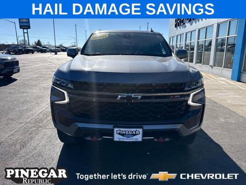 Satin Steel Metallic 2021 Chevrolet Tahoe Z71