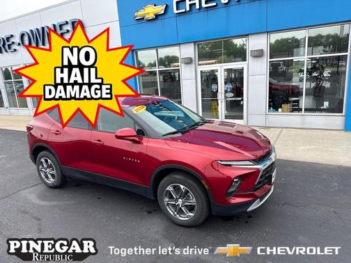 Radiant Red 2024 Chevrolet Blazer LT