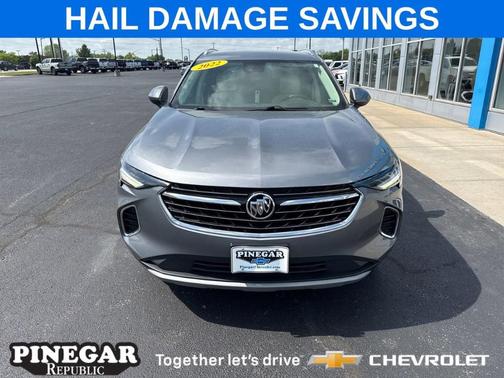 Satin Steel Metallic 2022 Buick Envision Essence