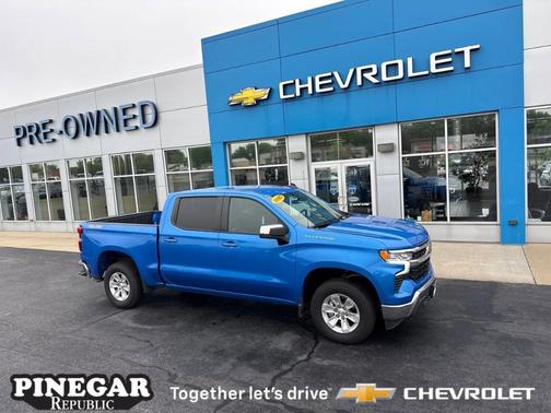 Rip Tide Blue 2025 Chevrolet Silverado 1500 LT