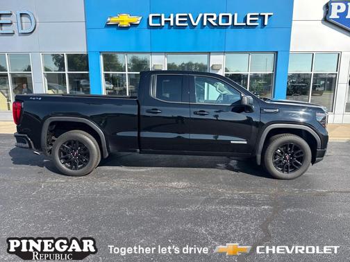 Onyx Black 2023 GMC Sierra 1500 Elevation