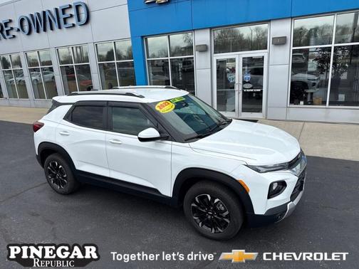 Summit White 2023 Chevrolet Trailblazer LT